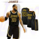 No 23 James Basketball Team Uniform LA Basketball Outfit Los Angeles Kits Lakers Clothing