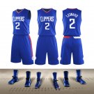 Kawhi Leonard Basketball Team Uniform Los Angeles Clippers Basketball Clothing Outfit Tracksuit