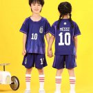 2022-2023 Messi Football Fan Apparel 3 Stars Argentina Away Soccer Uniform National Team Kits