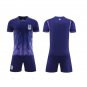 2022-2023 Messi Football Fan Apparel 3 Stars Argentina Away Soccer Uniform National Team Kits