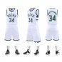 Giannis Antetokounmpo Fan Apparel Milwaukee Bucks Sport Tracksuit Alphabet Basketball Uniform Tops