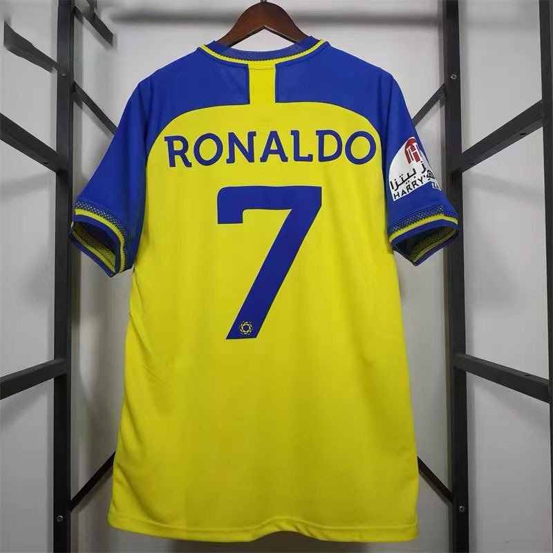 22-23 Saudi League No. 7 Ronaldo Soccer Fan Apparel Riyadh Victory Football Team Uniform