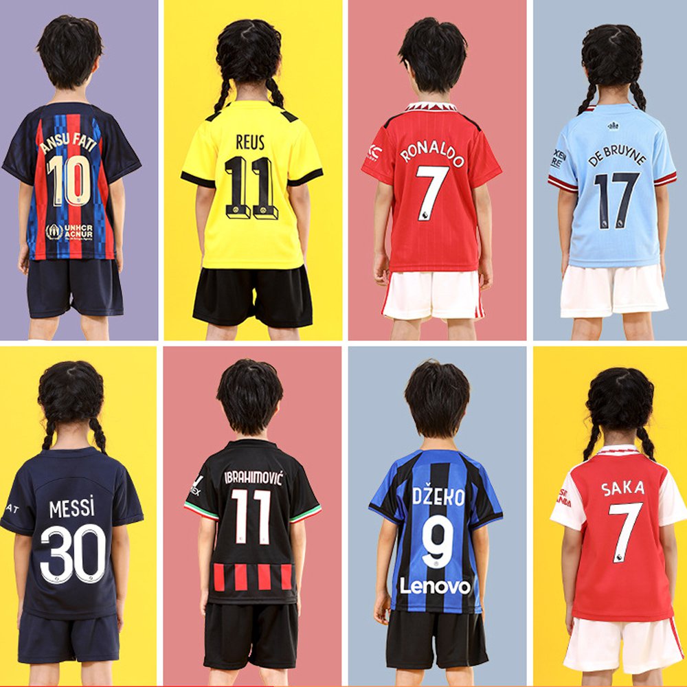 22-23 European Football League Uniform PSG Football Fan Apparel JUV LFC Soccer Outfits