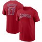 Ohtani Shohei Baseball T-shirt Los Angels # 17 Fan Apparel Major League Baseball Uniform Sport Tops