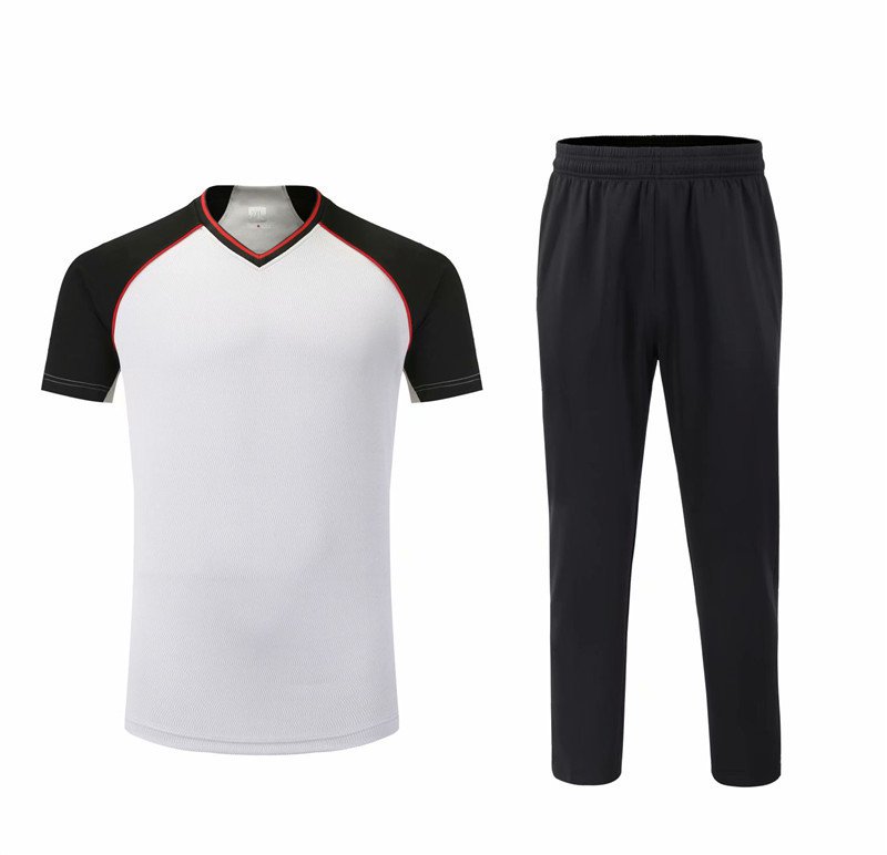 Unisex Basketball Referee Uniform with T-shirt Tops and Pants Sport Outfits