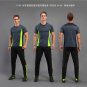 Unisex Basketball Referee Uniform with T-shirt Tops and Pants Sport Outfits