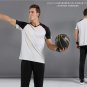 Basketball Referee T-shirt Tops and Pants Unisex Outdoor and Indoor Game Uniform Sport Outfits