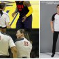 Basketball Referee T-shirt Tops and Pants Unisex Outdoor and Indoor Game Uniform Sport Outfits