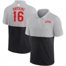 Japaness Team Fan Apparel WBC World Baseball Classic Polo Shirt Ohtani Shohei Sport Tops