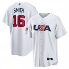 WBC Smith Fan Apparel No 16 USA Team Uniform World Baseball T-shirt Classic Sport Tops