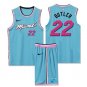 Jimmy Butler Black Eight Miracle Basketball Outfit Miami Heat Basketball Fan Apparel Team Kits