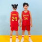 Kobe Bryant Kit Child LA Lakers Home Tops Kid Los Angeles Lakers Away Basketball Uniform