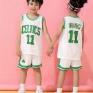 Kid Kyrie Irving Basketball Fan Apparel Boston NO. 11 Kits Celts Tops Basketball Uniform