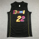 Jimmy Butler Basketball Kits Heat Fan Apparel 8th Seed Upset Basketball Wear Team Outfit