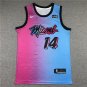 Bam Adebayo Fan Apparel Heat Basketball Kits 8th Seed Upset Miami Team Outfit Basketball Wear