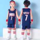 Child Kevin Durant Kits Retro Tops For Kid Brooklyn Fan Apparel Nets Team Shirts