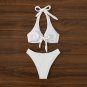 Sexy Triangle Bikini Set For Women Halter Swimwear Two Pieces swimsuit