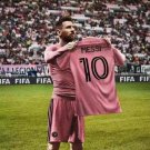 Leo Messi Soccer Fan Apparel Inter Miami CF Football T-shirt Home Soccer Uniforms PQME004