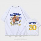 Stephen Curry Fans Apparel Tops Unsex Good Night Cotton T-shirts Champion Streetwear