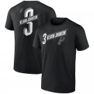 Keldon Johnson Fan Apparel T-shirt San Antonio Basketball Outfit Spurs Team Uniform Sport Tops