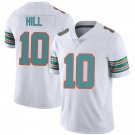 Dolphins Retro Fan Apparel Kit NO 10 Tyreek Hill Tops American Football Team Uniform