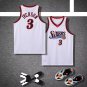 Allen Iverson Basketball Kits Fan Apparel Philadelphia 76ers Outfit PHI Sport Wear Basketball Tops