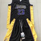 King James Fan Apparel #23 Basketball Team Uniform Los Angeles Lakers Kits Tops LA Basketball Outfit