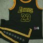Los Angeles Lakers Kits King James Fan Apparel #23 Basketball Team Uniform Tops LA Basketball Outfit