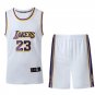 Los Angeles Lakers Kits King James Fan Apparel #23 Team Uniform LA Basketball  Tops Outfit