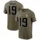 19 Thielen Fan Apparel Sport T-shirt Minnesota American Football Team Tops