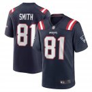 81 Jonnu Smith Fan Apparel New England Patriots Team T-shirt National Football League Tops