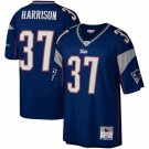 37 Ness Rodney Harrison Fan Apparel New England Patriots Team T-shirt National Football League Tops