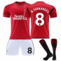 8 B. Fernandes Man Utd MUFC Soccer Fan Apparel T-shirt Manchester United F.C. Football Kits