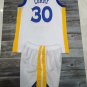 Kid Stephen Curry Fan Apparel Teen Basketball Tops Child Golden State Kits Warriors Outfits
