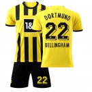 22 Bellingham Soccer Fan Apparel Borussia Dortmund Football Kits Outfit Sport T-shirt