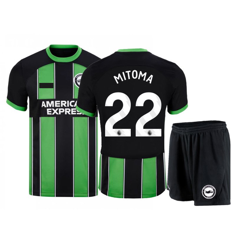 Kaoru Mitoma Away Soccer Fan Apparel Adult 2324 Brighton Hove Albion