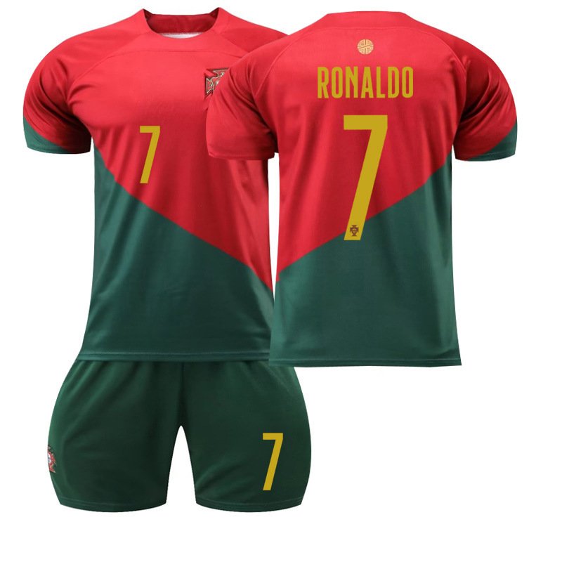 Cristiano Ronaldo National Team Soccer Fan Apparel Adult Portuguese ...