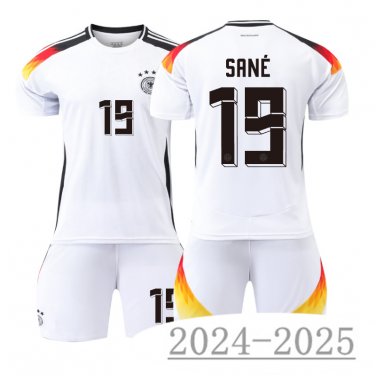 2024 Sane Home Soccer Kit UEFA Germany National Football Fan Apparel PQ-GE555