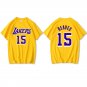 Kid Los Angeles Basketball T-shirts Austin Reaves Fan Apparel Tops Lakers Kits LA Outfit