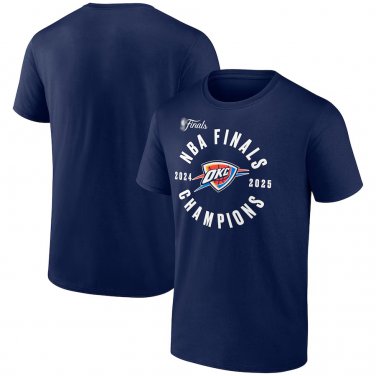 2025 NBA Champion Plus Size Fan Apparel Oklahoma City T-shirt Thunder Basketball Tops