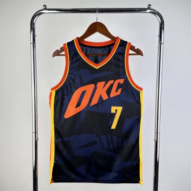 Oklahoma City Thunder Tops Chet Holmgren Basketball Kits Sport Fan Apparel