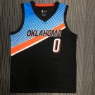 Russell Westbrook City Edition Basketball Kits Sport TopsOklahoma City Thunder Fan Apparel