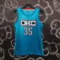 Kevin Durant Basketball Vest Sport Oklahoma City Kits Tops Thunder No 35 Fan Apparel
