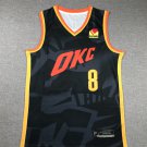 Jalen Williams Basketball Kits Sport City Edition Fan Apparel Oklahoma City Thunder Tops