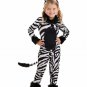 Kid Halloween Cute Zebra Costume for Children Animal Jumpsuit Horse Uniform