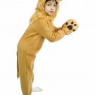Kid Halloween Cute Lion Costume for Child Boys Cos Uniform Animal Jumpsuit