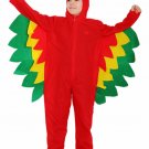 Kid Halloween Parrot Costume for Child Boys Bird Cos Uniform Animal Jumpsuit