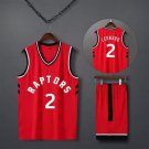 Kawhi Leonard Basketball Outfits Toronto Raptors Fan Apparel Sport Kits