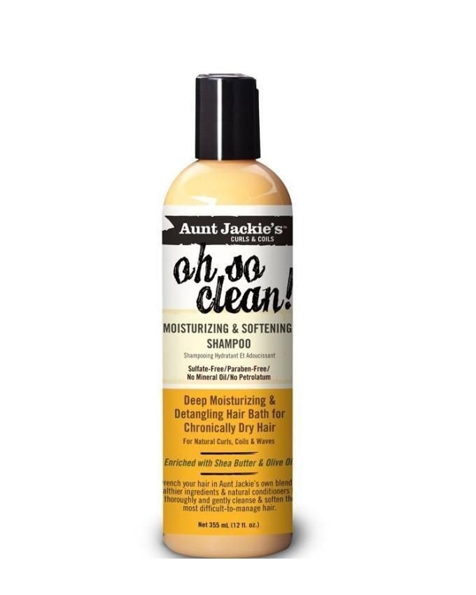 Aunt Jackie's Oh So Clean Moisturising & Softening Shampoo 355ml