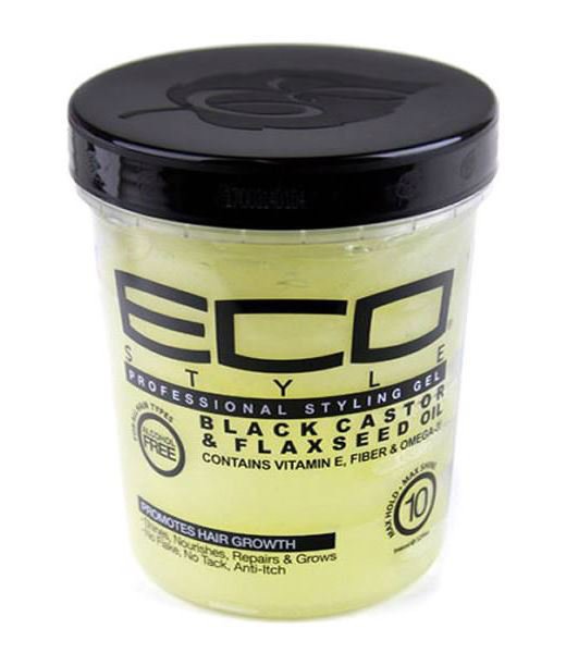 Eco Style Black Castor & Flaxseed Gel 946ml, 32oz